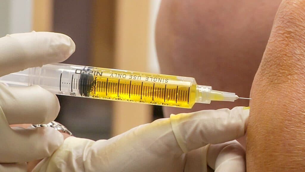 how often can you get PRP injections in your knee 2