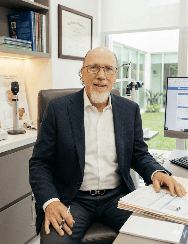 A professional at Renovo Health and Beauty collaborating with Issels Treatment Center, emphasizing integrative health solutions and advanced cancer treatment options.